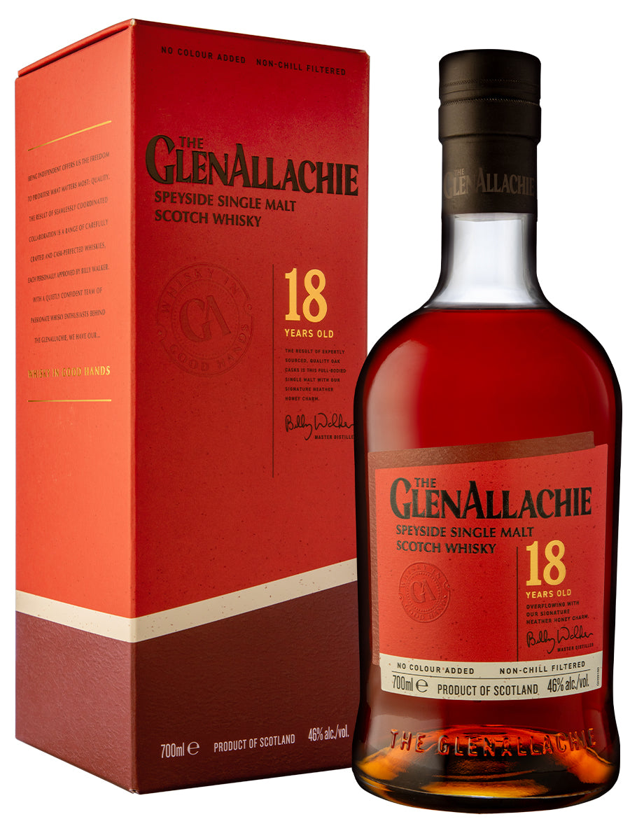 Glenallachie 18 year old, Single Malt Whisky, 70cl.